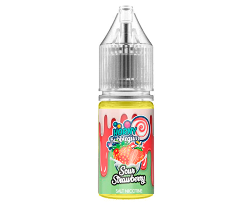 Sour Strawberry by Horny Bubblegum SALT 10мл