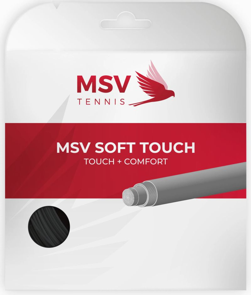 Теннисные струны MSV Soft Touch (12 m) - black