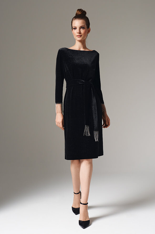 51604 Платье женское (черный)