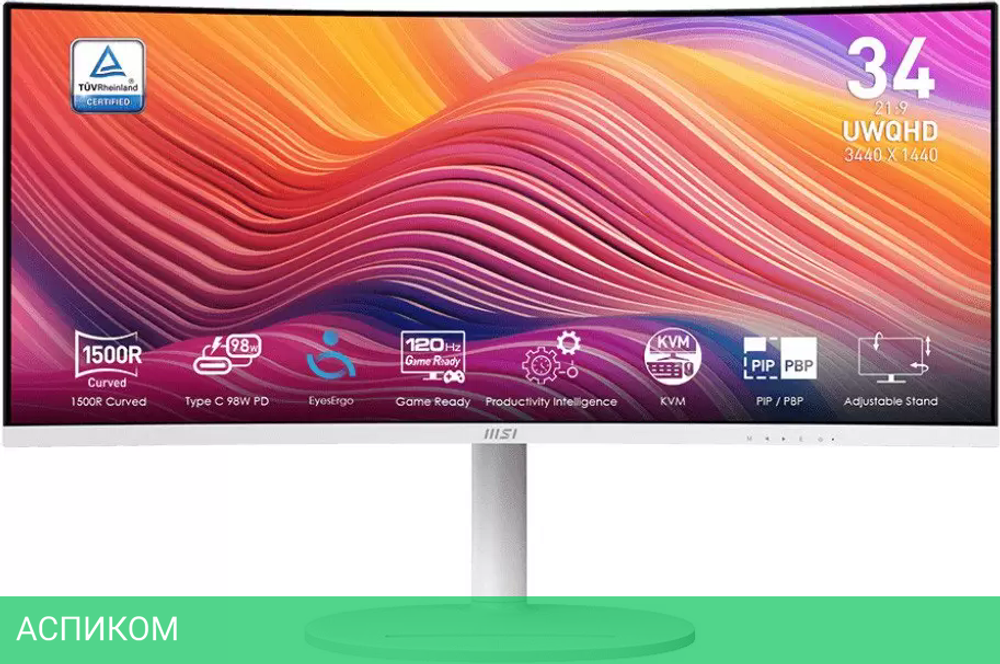 Монитор MSI Modern MD342CQPW
