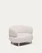 Кресло Luisa из шенилла перламутрового цвета с ножками из массива бука,