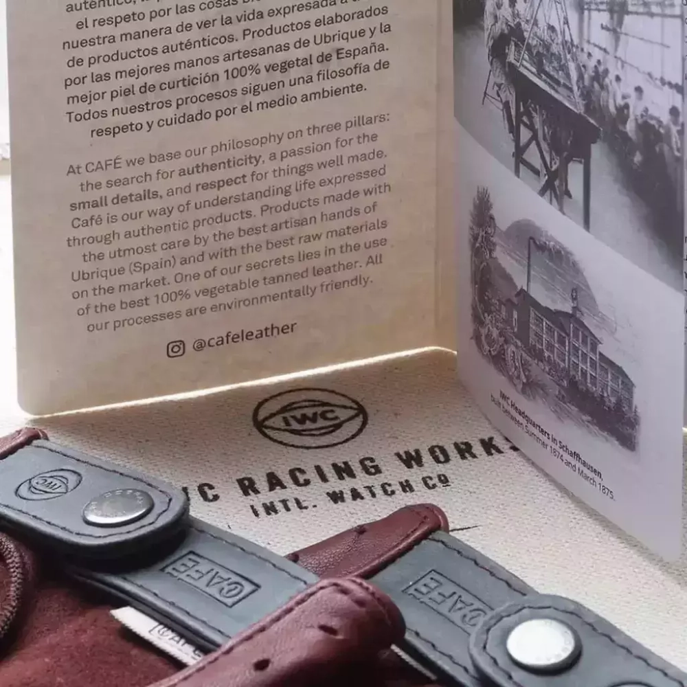 Водительские перчатки Cafe Leather x IWC Triton Driving Gloves - M