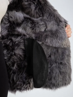 Дубленка натуральная зимняя с капюшоном Турция