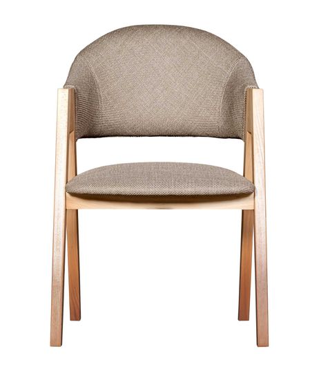 Cтул Снуг, цвет натуральный бук, ткань Florida Latte