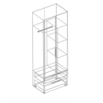 Сицилия Шкаф 2-ств с ящиками