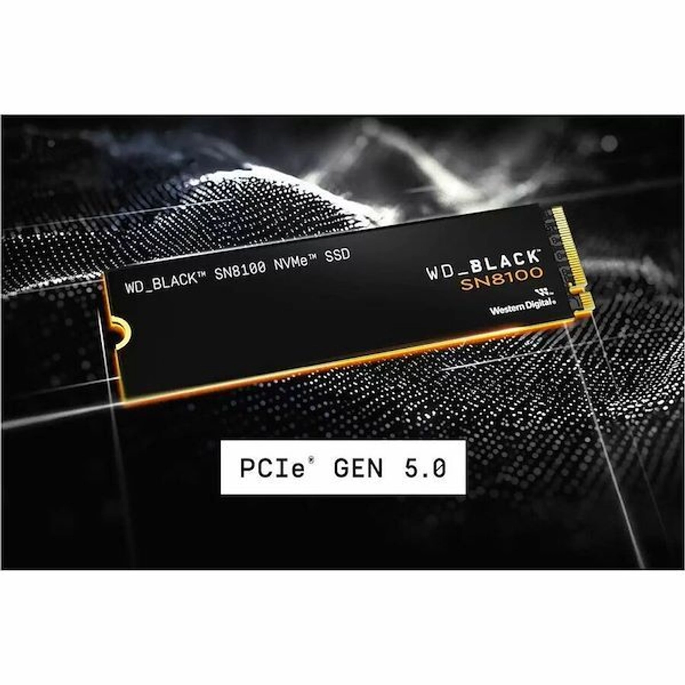 Твердотельный накопитель 4000GB SSD WD BLACK SN8100 M.2 2280 NVMe R14900/W14000 WDS400T1X0M-00CMT0