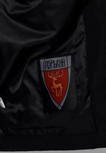 Тренч плащ утепленный демисезонный город горький черный