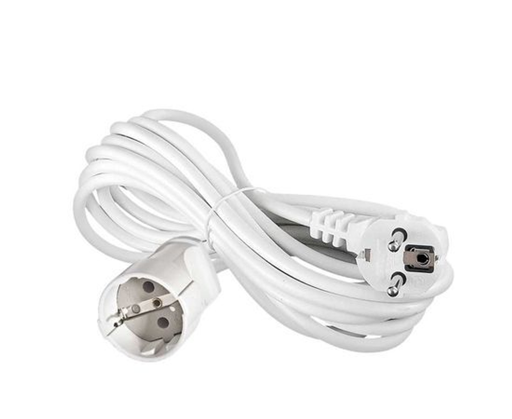 Удлинитель 1х5м с заземл. 13А IP20 УШ-16 ПВС 3х1 UNIVersal 5568977