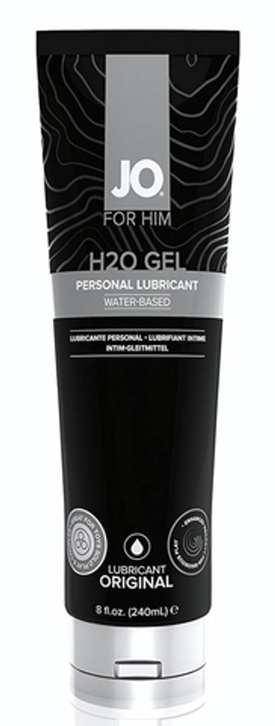 Лубрикант-гель для мужчин JO H2O GEL ORIGINAL - 240 мл.