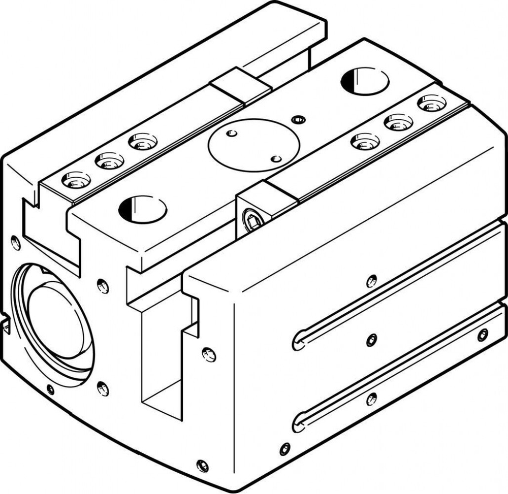 Захват параллельный с большим ходом Festo HGPL-40-40-A-B