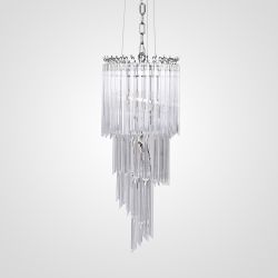 Подвесная Люстра Odeon Chandelier Helix Clear 29 By Imperiumloft