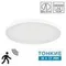 7754/24L MITRA LED SN 095 Светильник пластик/белый LED 24Вт 3000/4000/6500К D300 IP20 CCT/датчик движения NEBULA WHITE