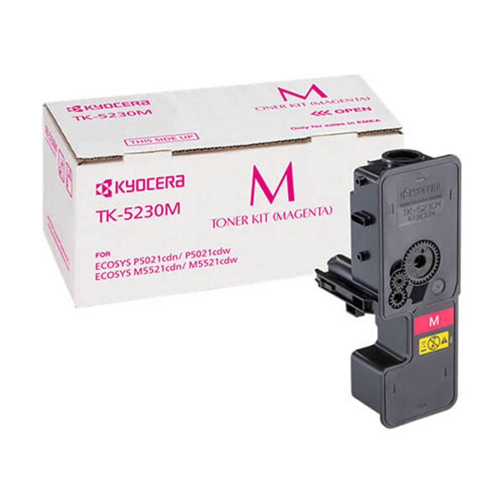 Тонер-картридж Kyocera TK-5230M Magenta для P5021cdn, M5521cdn (1T02R9BNL0)