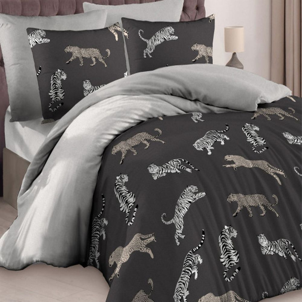 Комплект постельного белья "ВЛ. МАДАГАСКАР", бязь, 100% хлопок, Россия.