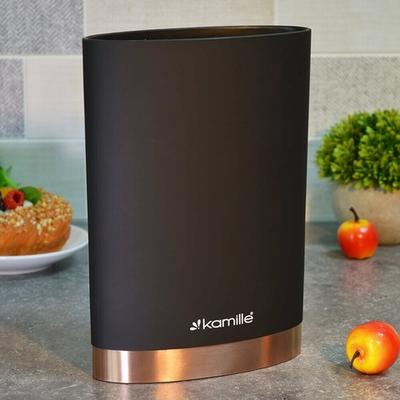 Подставка для ножей 16*7*22см овальная