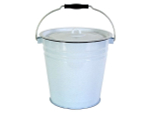 Ведро 12л с крышкой 24033