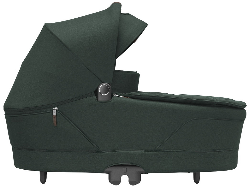 Коляска детская Maxi-Cosi Oxford Plus 3 в 1 с автокреслом CabrioFix Essential black 1978403110 Twillic Green/Зеленый
