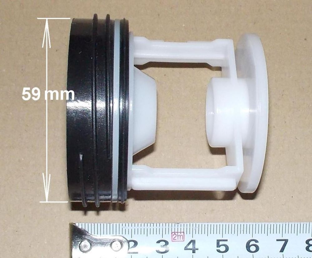 182430 Фильтр сливного насоса (помпы) для стиральной машины Bosch (Бош)  D-59/62mm, 182430 купить Москва