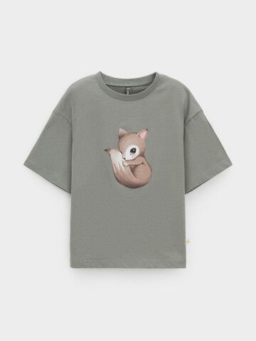 фуфайка  для девочки  КР 302902/хаки 6206 к663