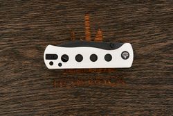 Нож складной QSP Canary Folder, клинок 72мм, сталь Sandvik 14C28N BW, рукоять G10 белый