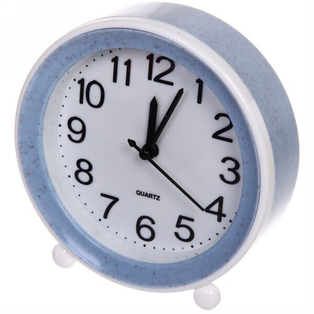 Будильник «Темари» круг синий D14см G55