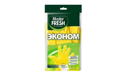 Master Fresh ЭКОНОМ хозяйственные перчатки (латекс)