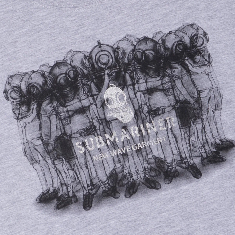 TSHRT Night Glow Crew Grey