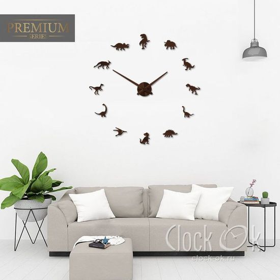 Настенные 3D часы Dino