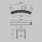 Радиусный профиль 35x35 D1500мм 1/8 круга черный Led Strip alm-3535r-b-d-45°-1.5m