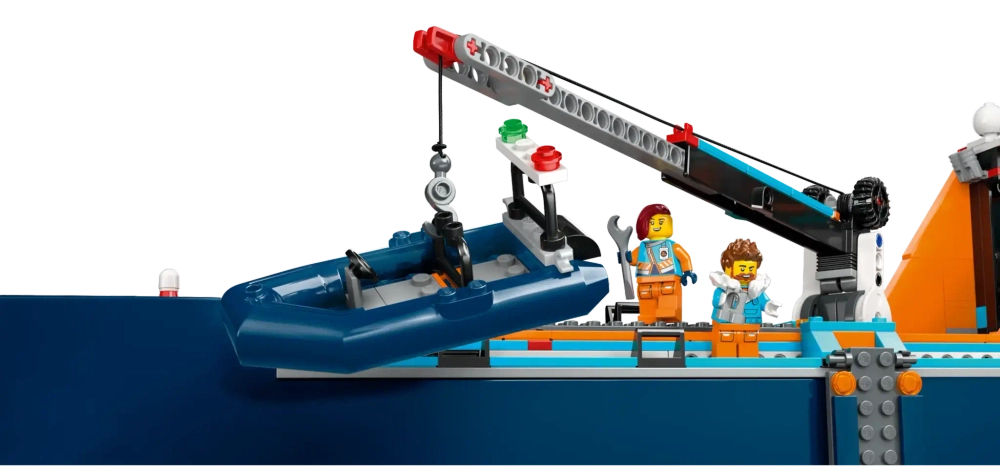 Конструктор LEGO City 60368 Корабль «Исследователь Арктики»