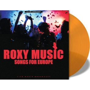 Roxy Music / Songs For Europe (Live Radio Broadcast)(Clear Vinyl)(LP)