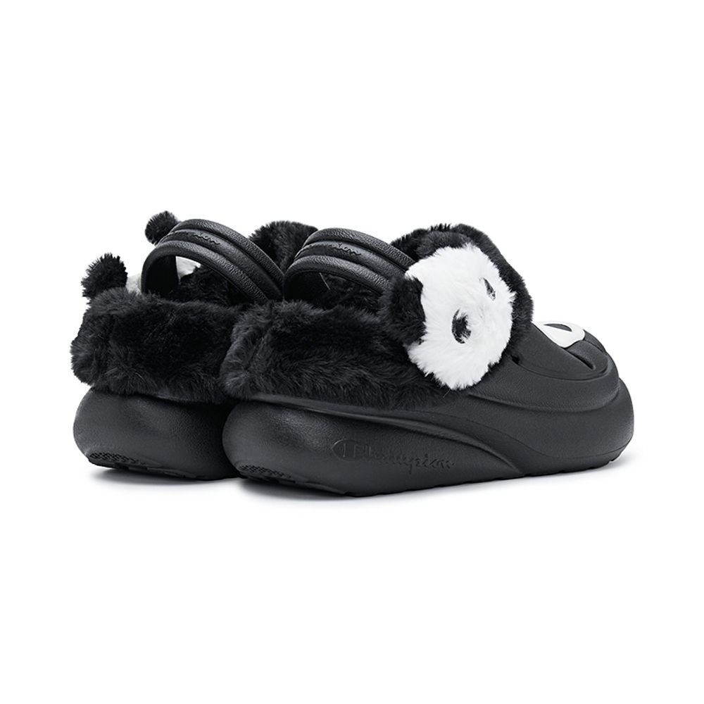 Champion Closed Toe Slippers Women"s Black/Milk White