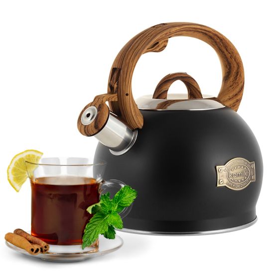 Чайник 2 л. из нержавеющей стали со свистком Kamille KM 0851