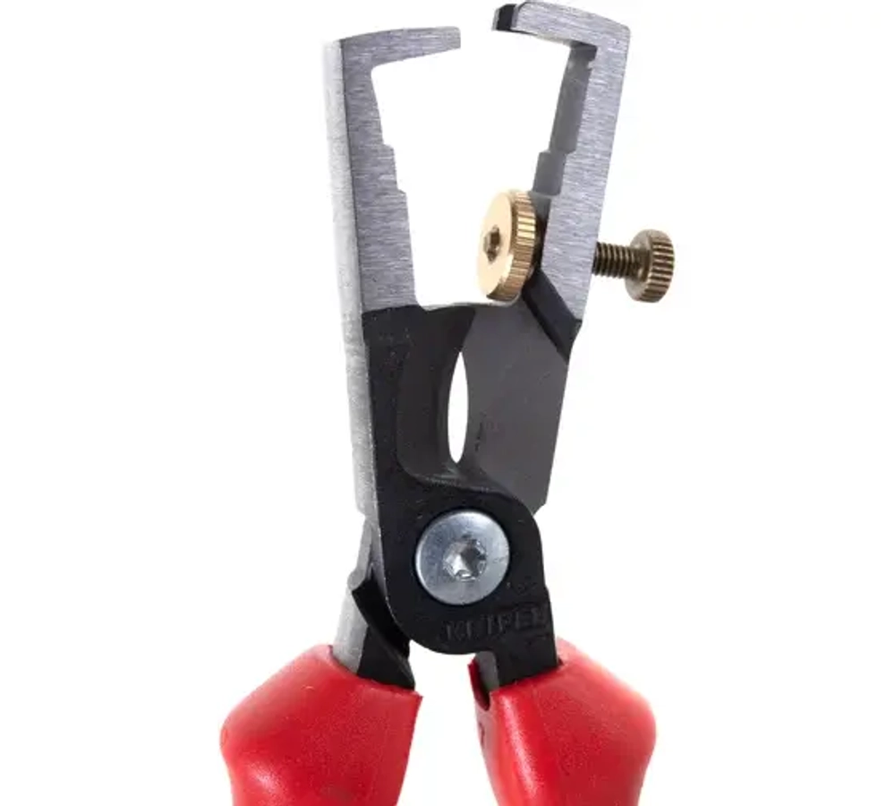 KNIPEX StriX® стриппер-кабелерез 2-в-1 для одно/много/тонкожил. кабеля, рез: кабель d 15