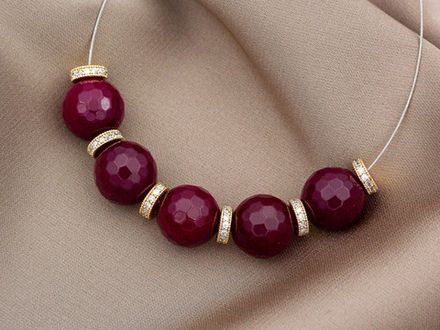 Спейсер 6мм, со стразами (1шт)