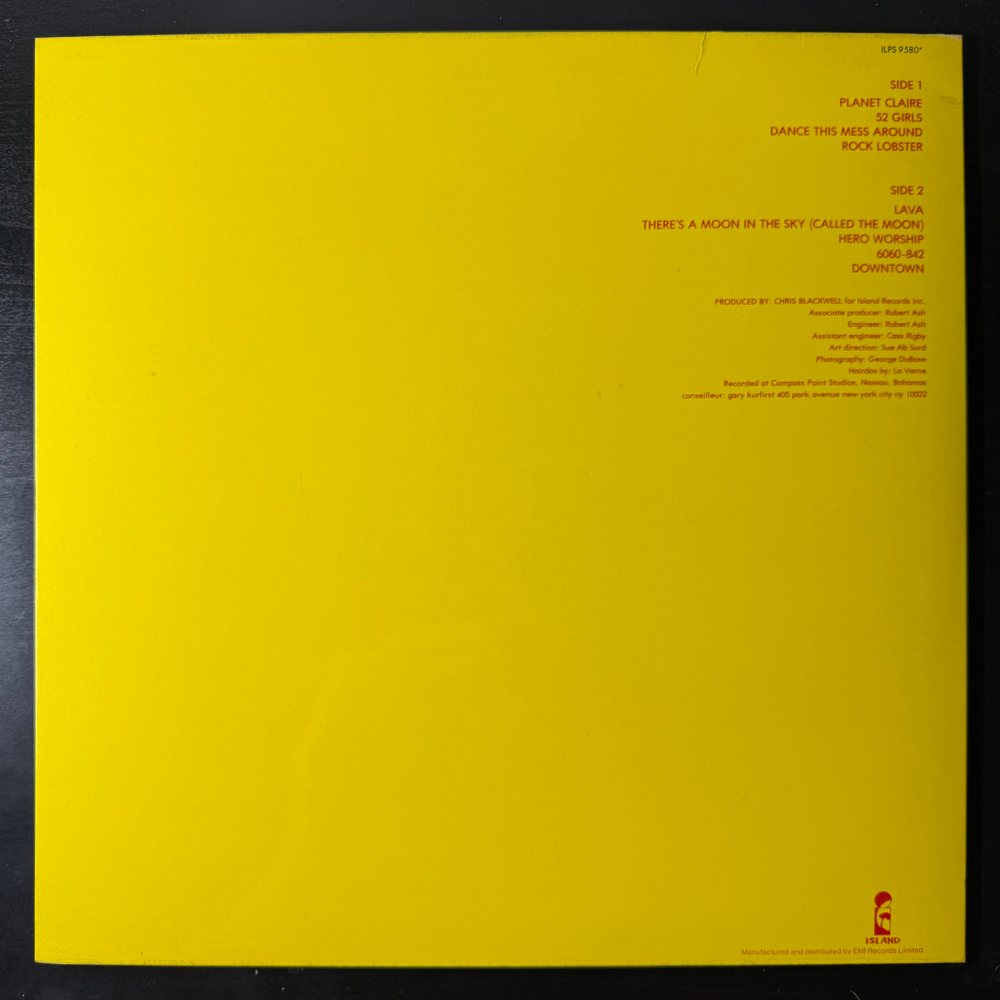 The B-52's ‎– The B-52's (Англия 1979г.)