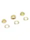 Люверсы 5 мм, золото
