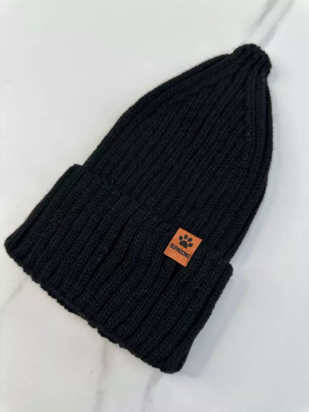 Вязаный костюм с шапкой для новорожденного