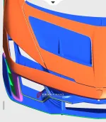 Карбоновый обвес переделка в стиле Fenomeno для LAMBORGHINI REVUELTO 2023+ Ламборгини