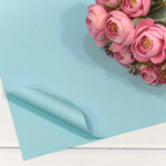 Пленка В листах 20 шт 60 х 60 см "Корейская" (Голубой)