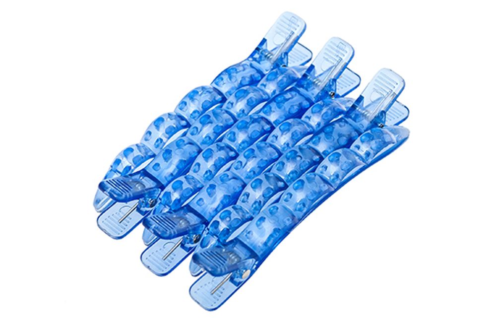 Зажим для волос пластиковый 10см