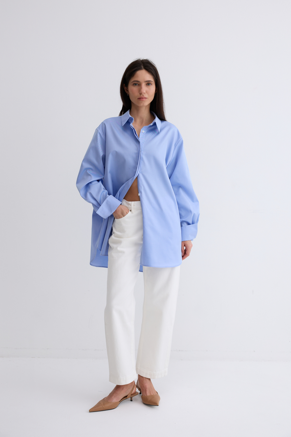 Рубашка Кира из хлопка 100%