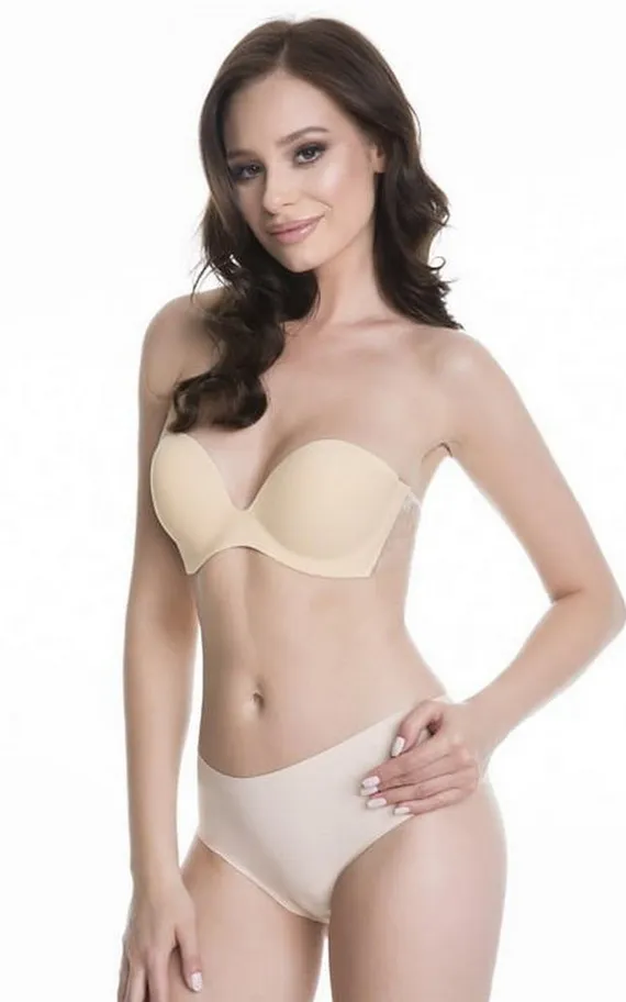 WINGS!BRA Бюстгальтер невидимка тканевый без бретелей