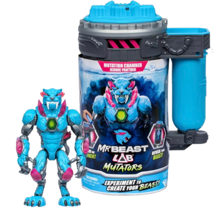 Экшн-фигурка MrBeast Lab Mutators Iconic Panther