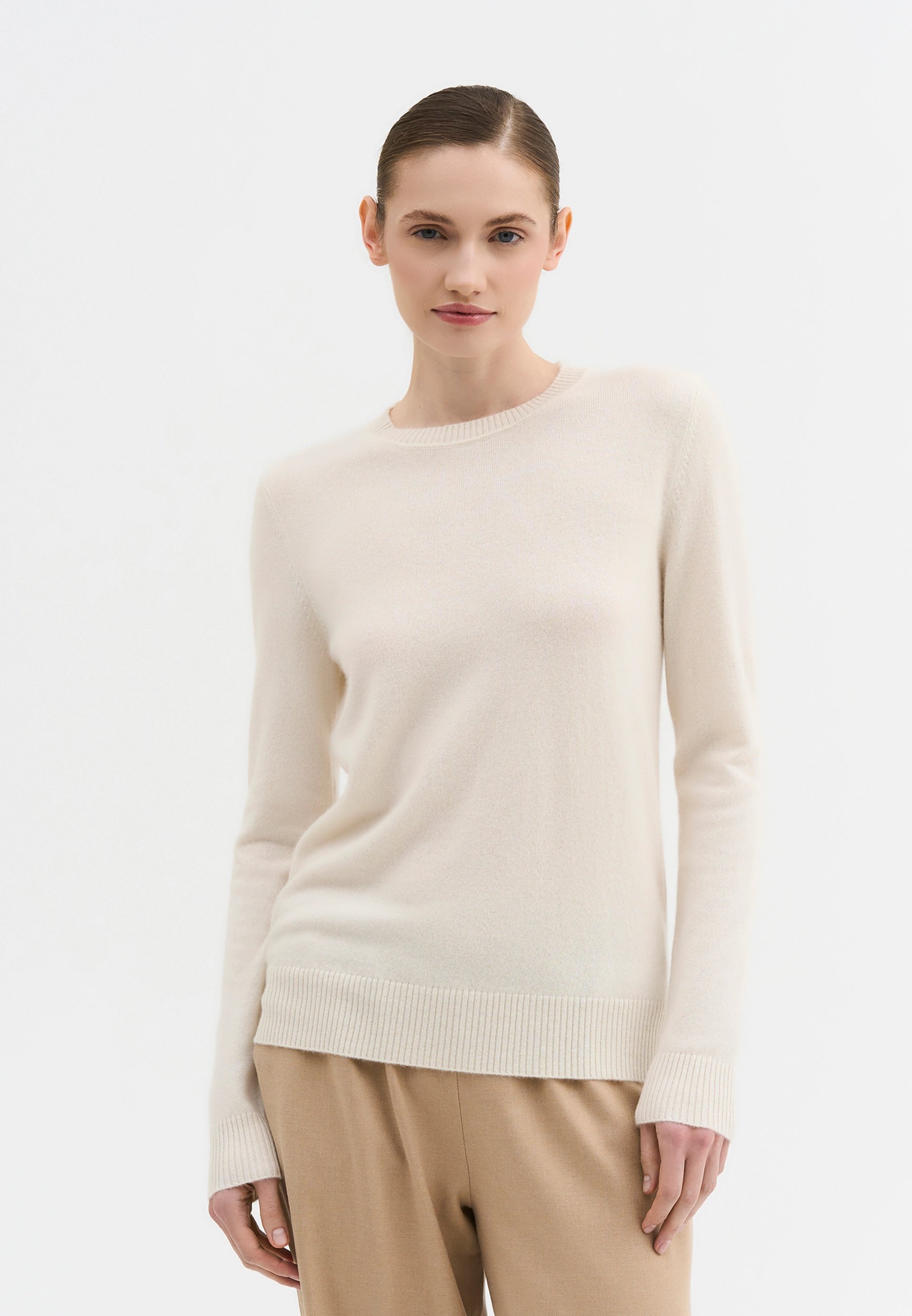 Кашемировый пуловер