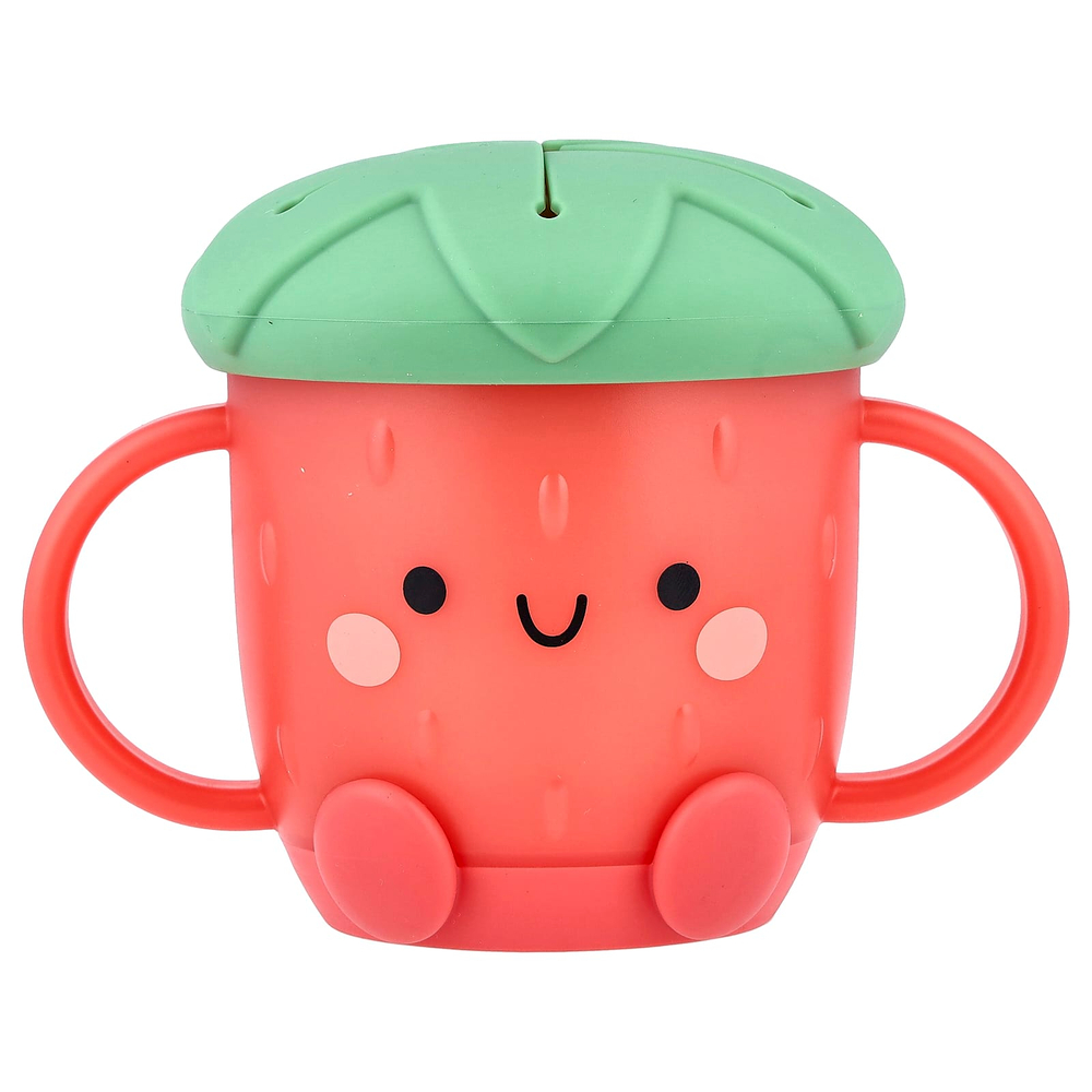 itzy ritzy, Itzy Snack Cup ™, для детей от 12 месяцев, со вкусом клубники, 1 стакан