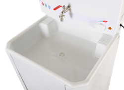 Умывальник дачный с подогревом "Люкс" ВИХРЬ, пластик, белый