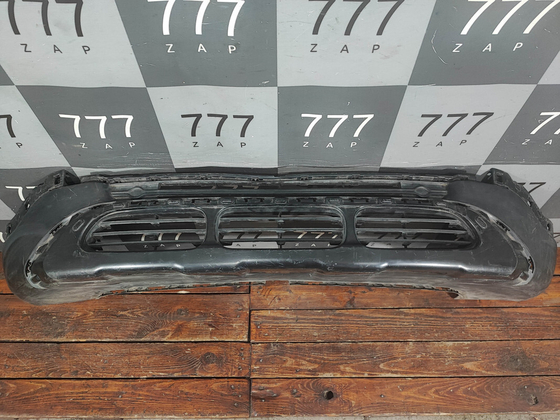 Юбка переднего бампера Citroen C3 Aircross 17-21 Б/У Оригинал YQ00157880