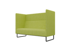 Bronks Диван двухместный BROS-2 Romeo 07/Металл Черный 1715*760*1180