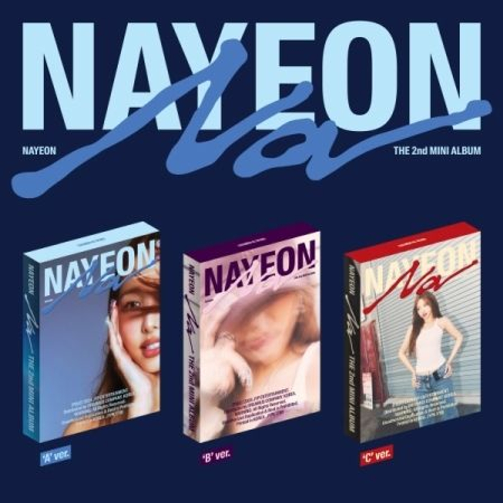 Альбом TWICE NAYEON - NA 2nd Mini Album RANDOM Version